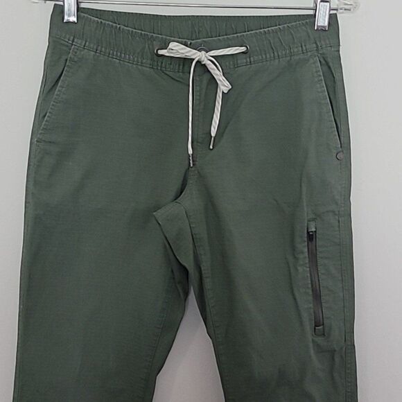 Vuori Green ripstop womens pant Sz XS - Picture 2 of 7